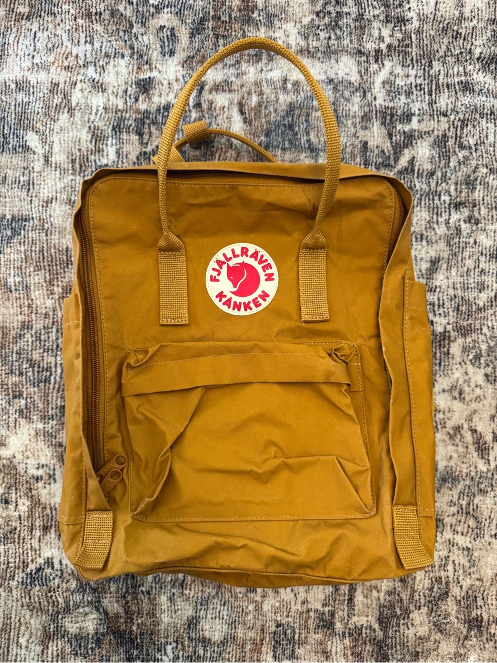 Fjallraven Kånken Backpack in Mustard Yellow